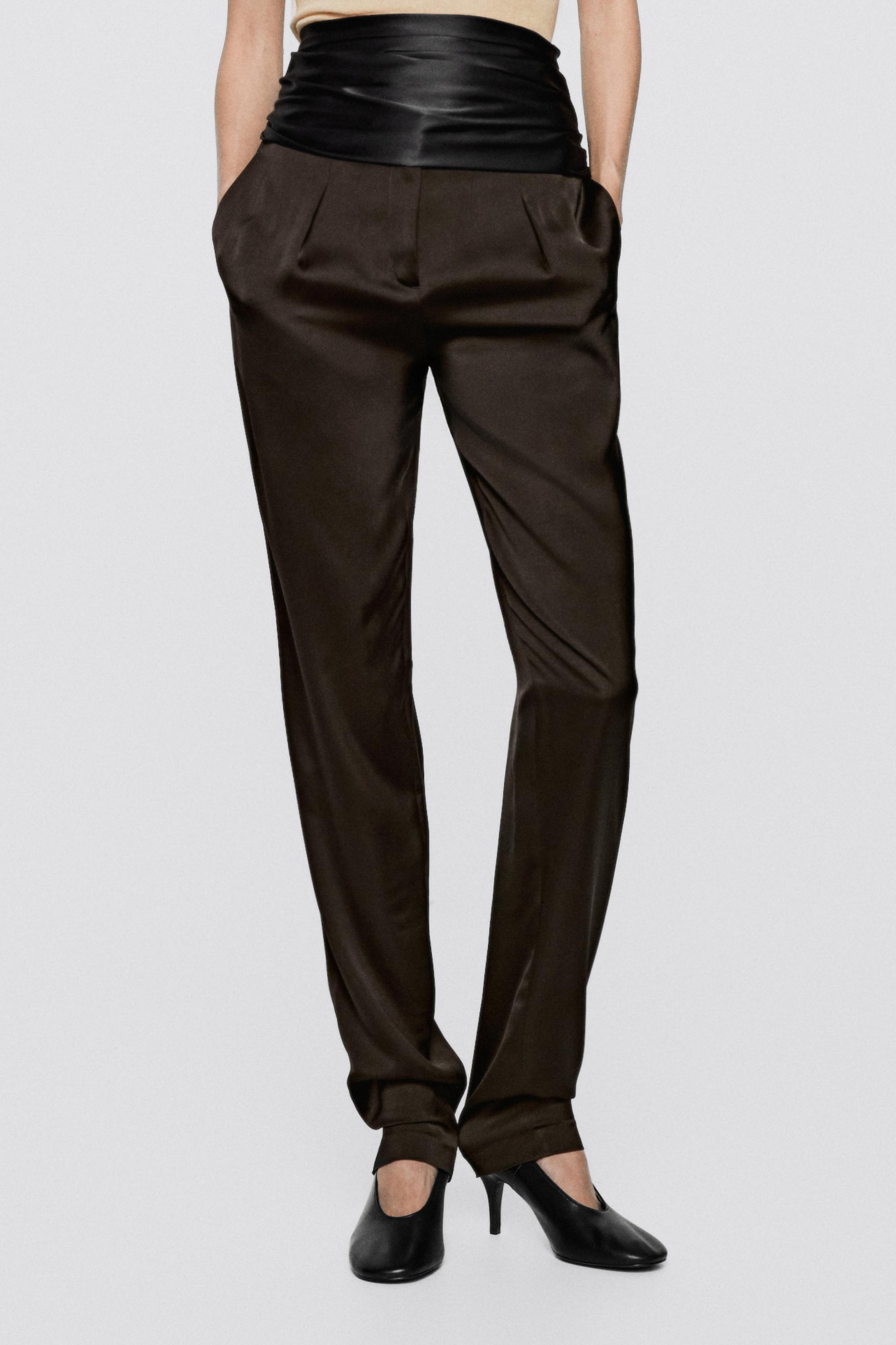 Pantalon slim satiné - LIMITED EDITION