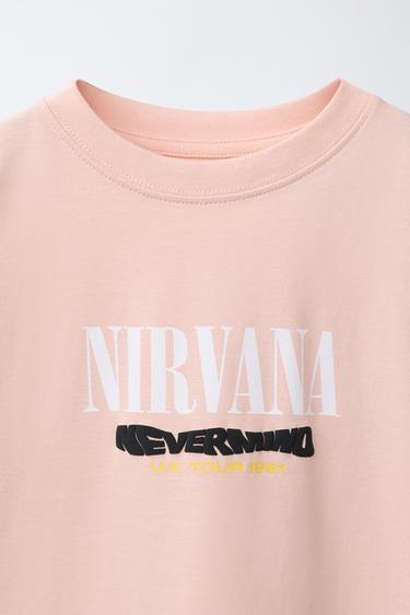 NIRVANA ® PRINT T-SHIRT - Orange by Zara - Image 2