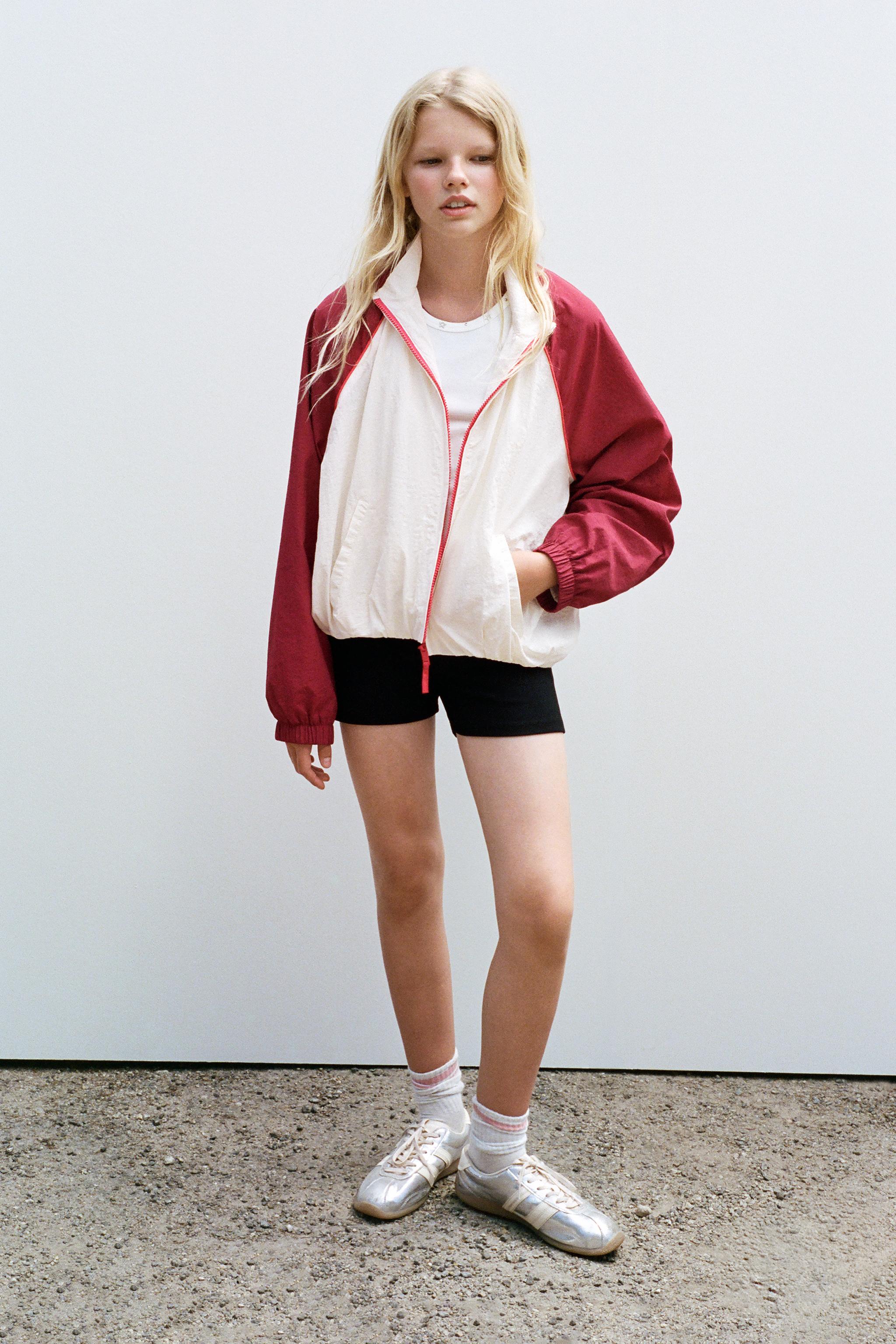 Детские куртки Zara SPORTY COLOR BLOCK TECHNICAL JACKET