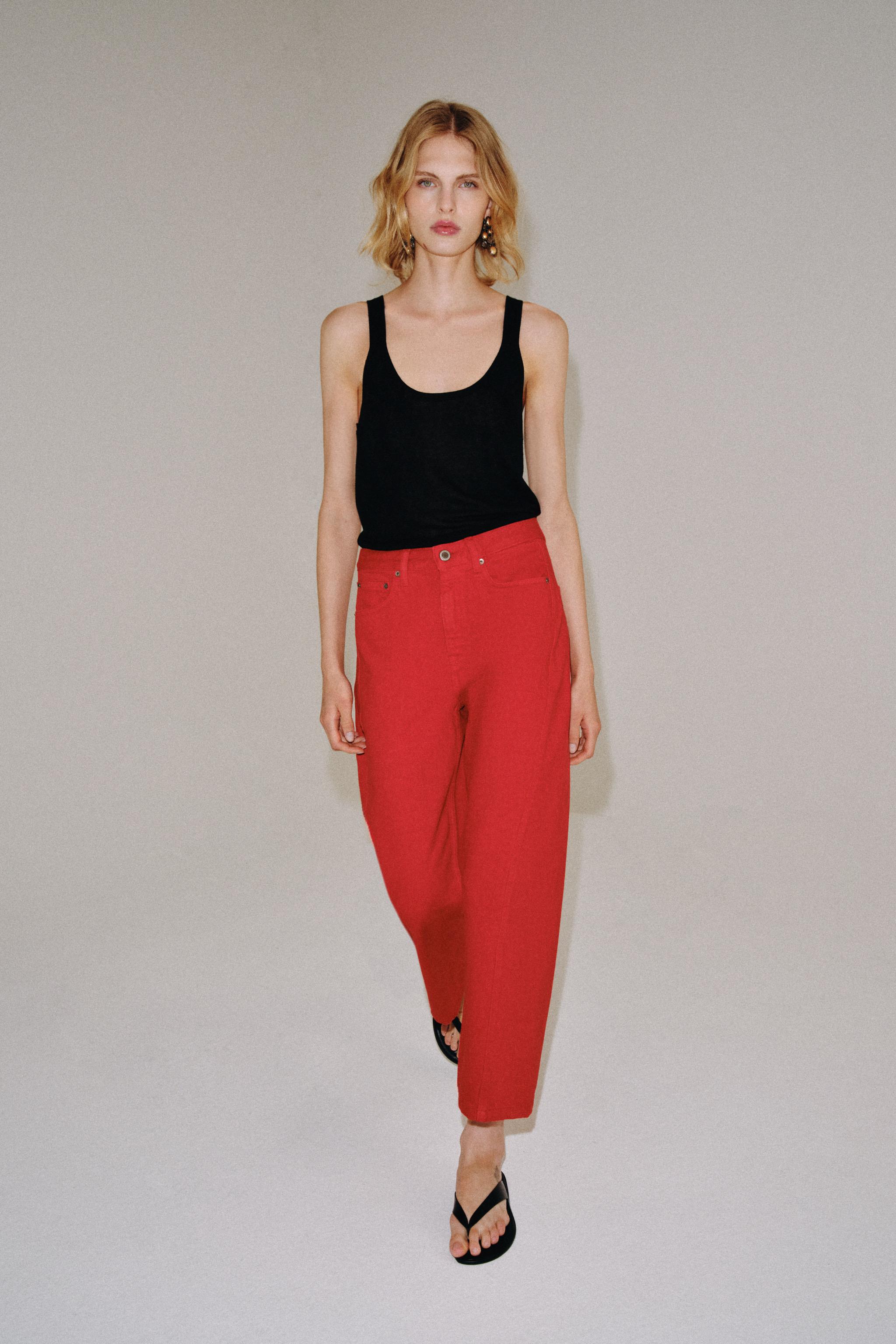 ZW COLLECTION MID-WAIST RELAXED JEANS