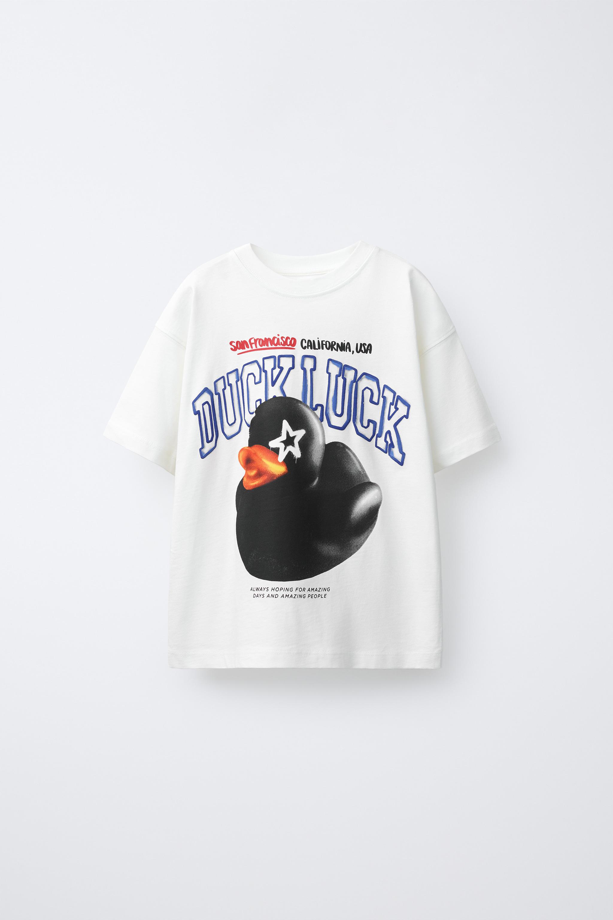 DUCK PRINT T-SHIRT