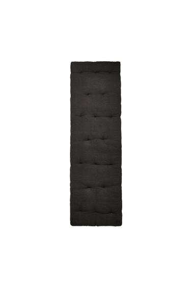 GATHERED COTTON TOPPER - Dark brown by Zara