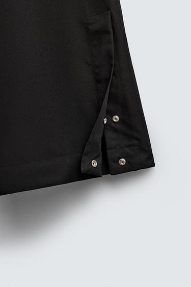 PANTALON COUPE ÉVASÉE - Noir de Zara - Image 11