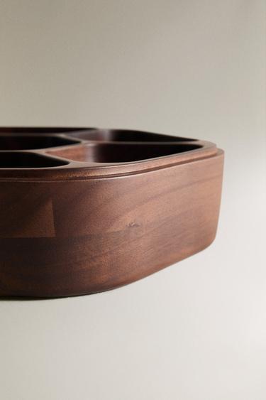 LARGE WOODEN BOX WITH LID - Brown by Zara - Image 3