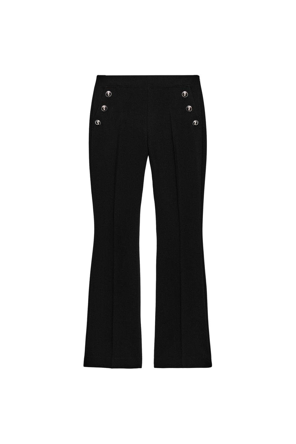 FLARE BUTTON PANTS - image 3