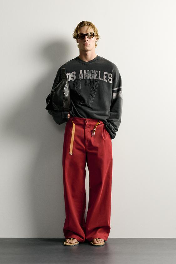 VINTAGE YIKAMALI YAMA DETAYLI CROP SWEATSHIRT
