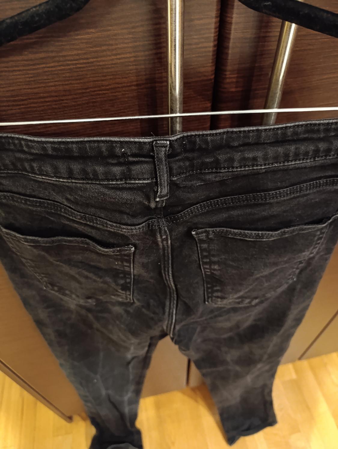HIGH-RISE SPLIT SKINNY JEANS - Image 5