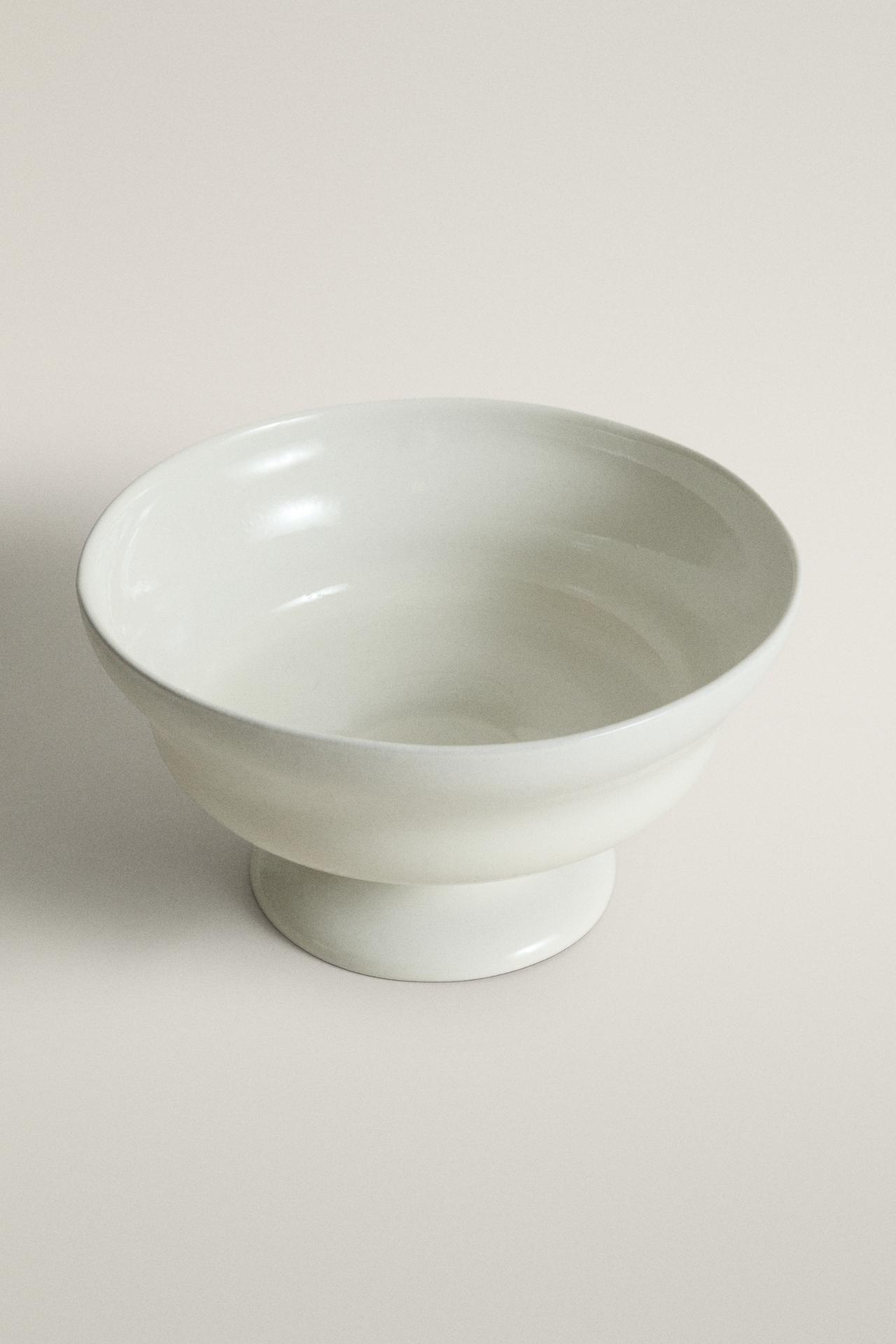 TERRACOTTA FRUIT BOWL — Cream