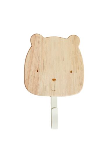 KIDS' BEAR HOOK - Light beige by Zara
