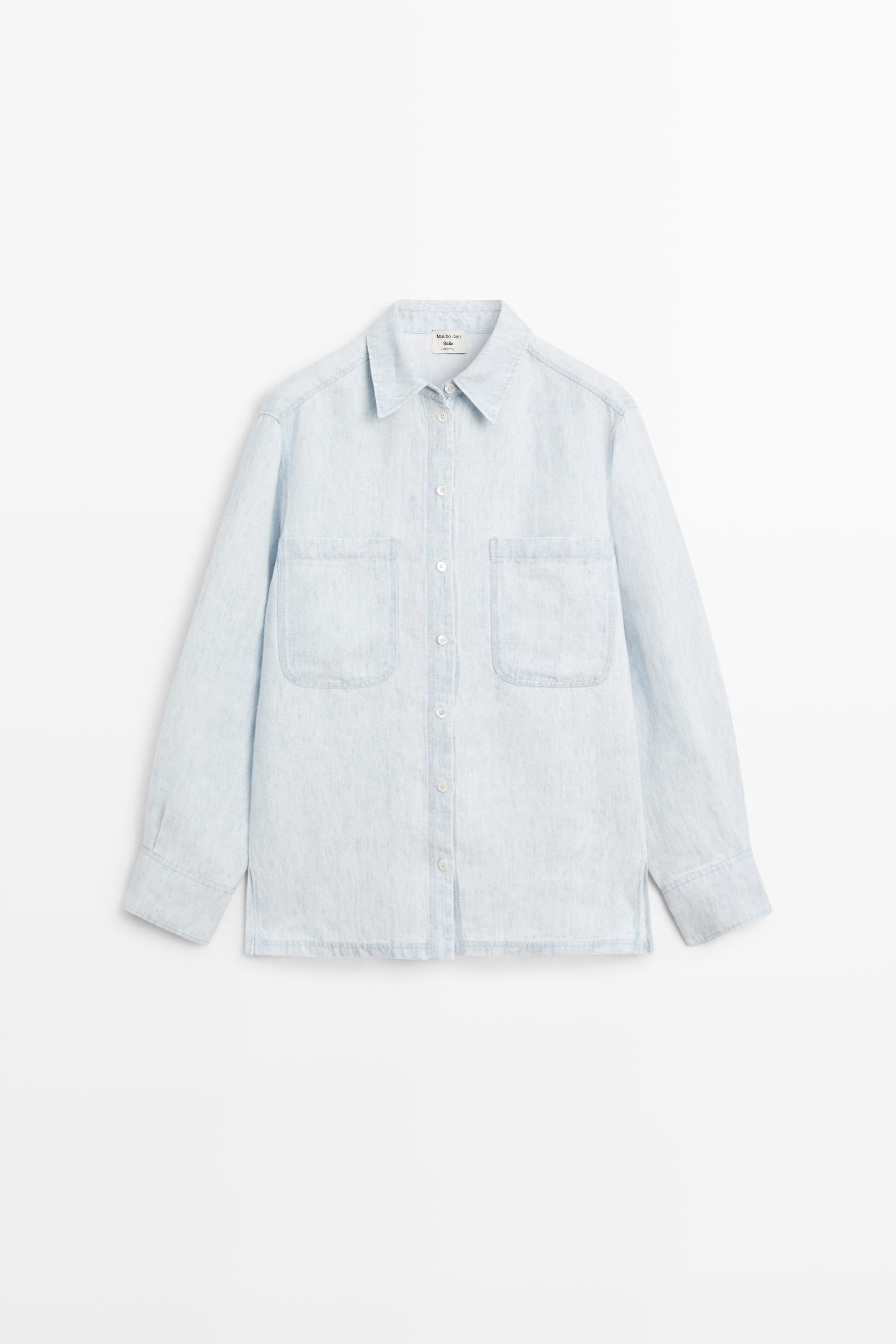 Chemise poches effet denim - STUDIO