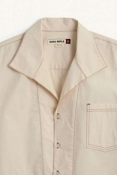 SLR SHRT - Ecru by Zara - Image 6