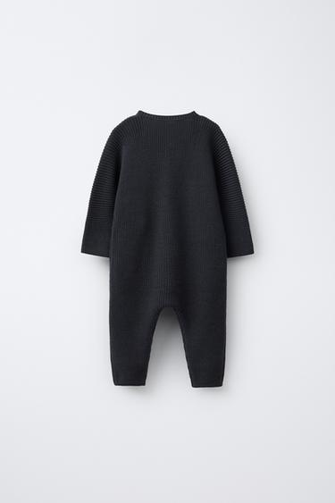 PURL KNIT JUMPSUIT - Steel de Zara - Image 1
