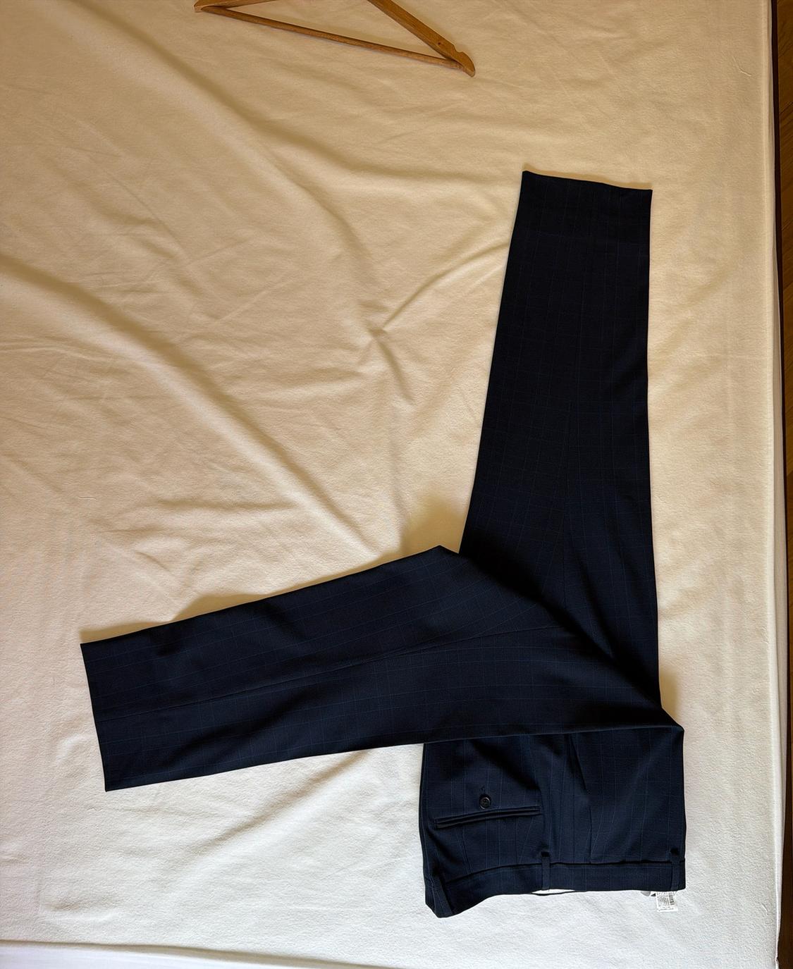 CHECK SUIT TROUSERS - Image 2