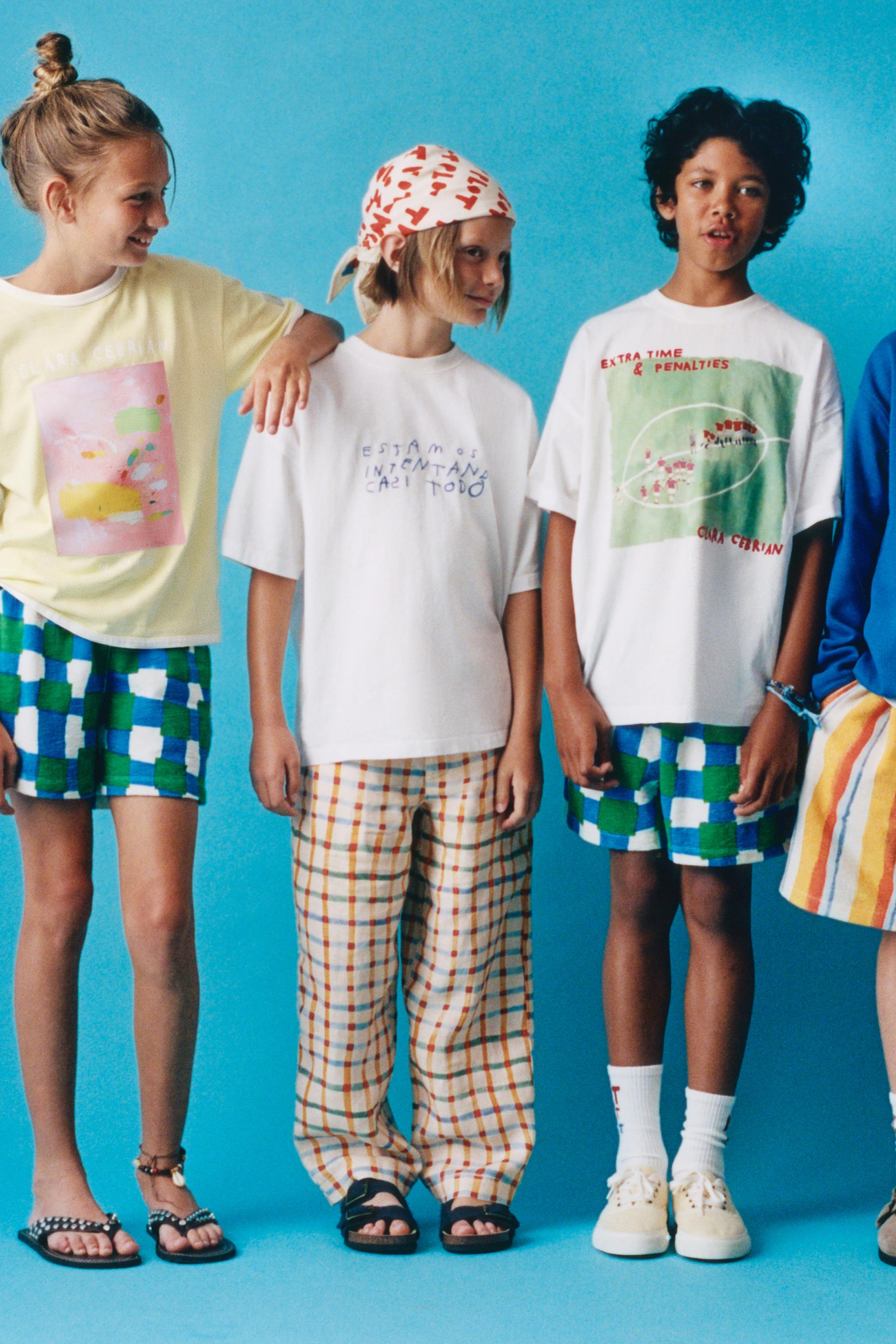 CLARA CEBRIAN © EMBROIDERED AND PRINTED T-SHIRT