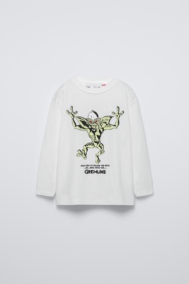 CAMISETA GREMLINS ™ GLOW IN THE DARK - Blanco roto de Zara