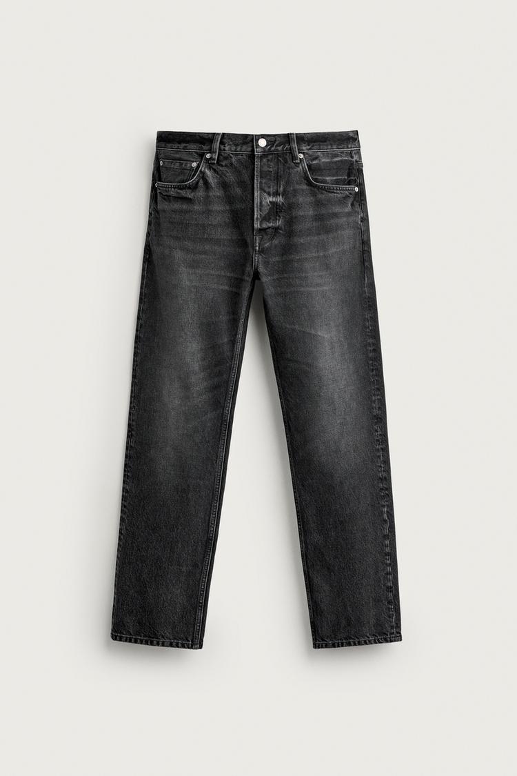 Jeans straight fit aaron levine x zara