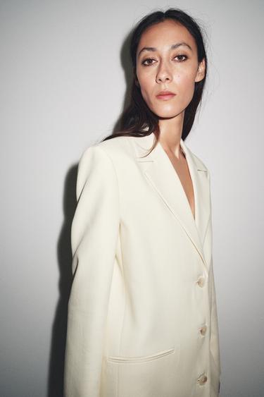 ZW COLLECTION LIMITED EDITION FROCK COAT - Ecru by Zara - Image 1