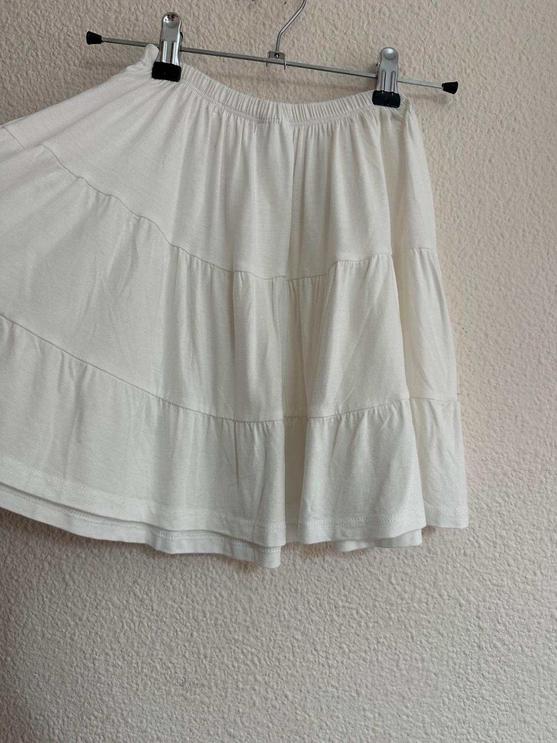 PANELLED SKIRT WITH BOW - Image 2