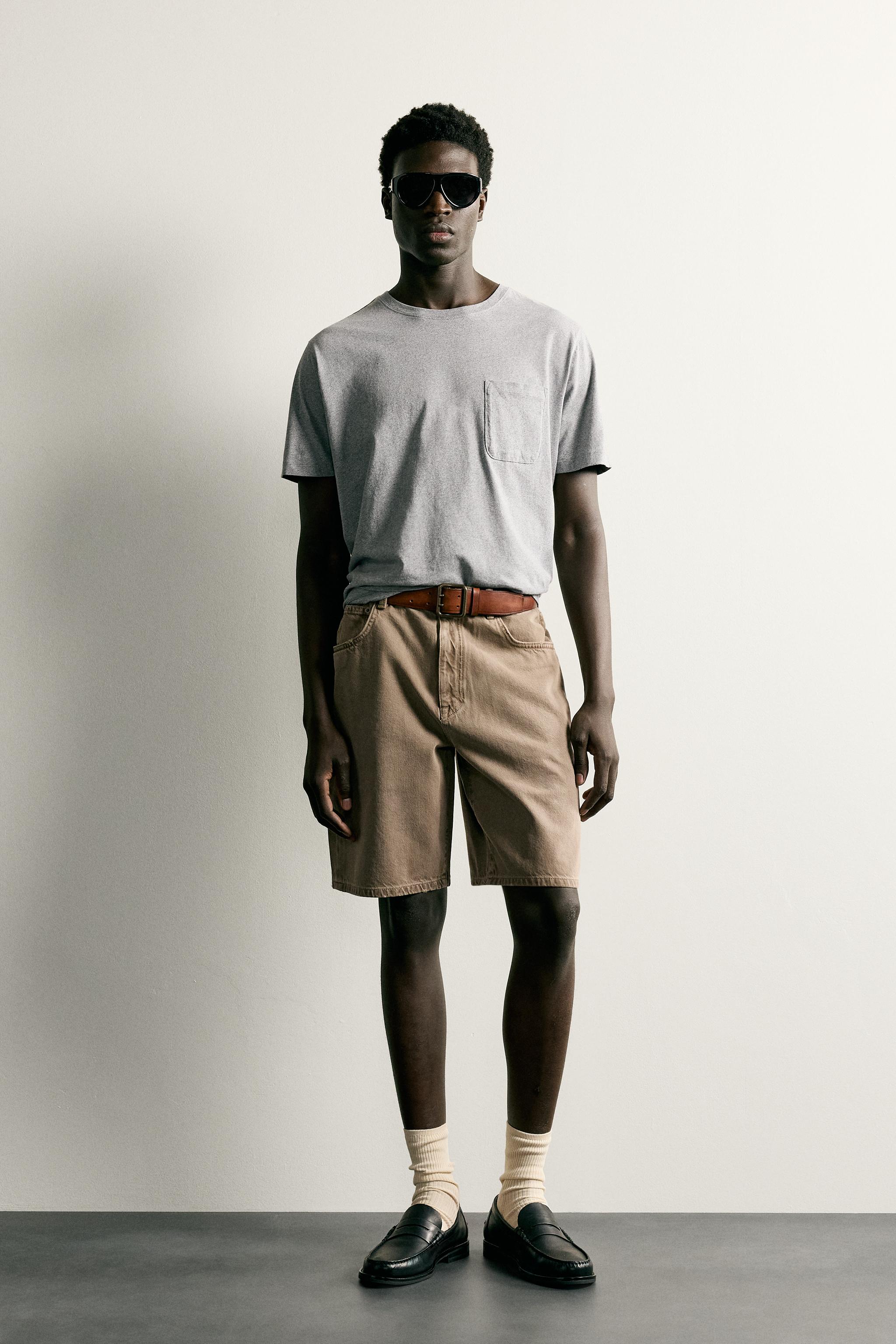 Zara HAFİF RELAXED FIT T-SHIRT