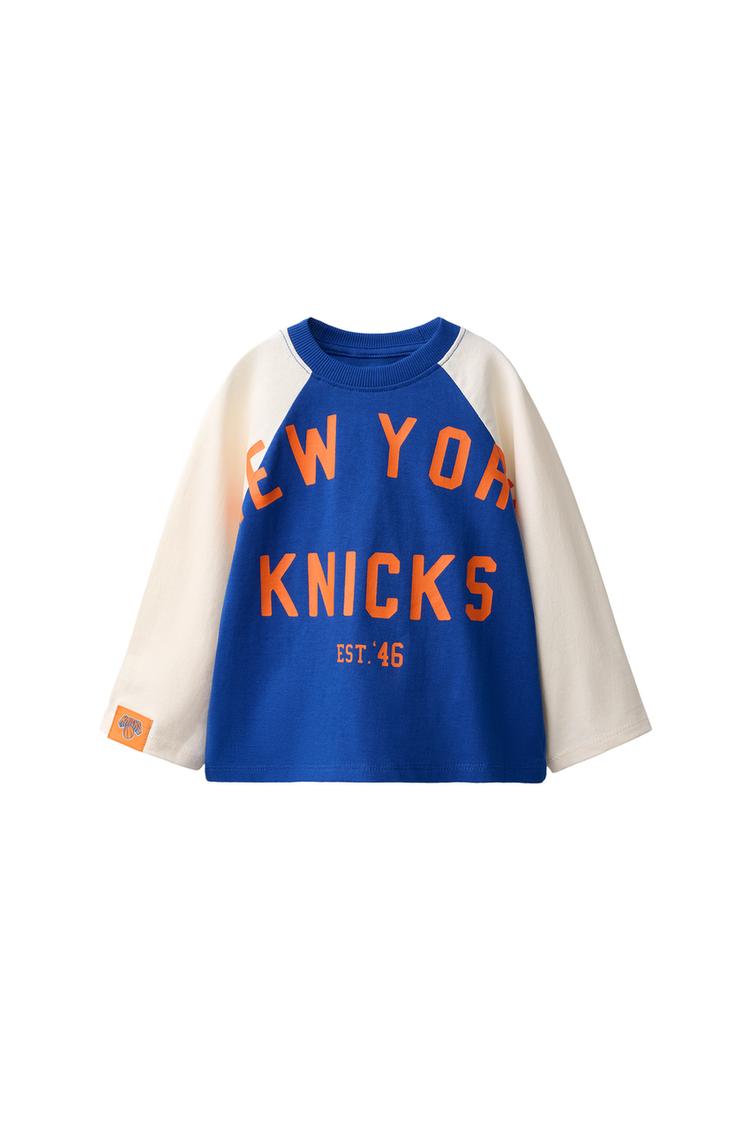 CAMISETA MANGA RANGLÁN NBA - NYC KNICKS