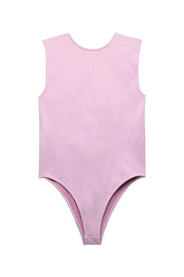 SEAMLESS SLEEVELESS BODYSUIT