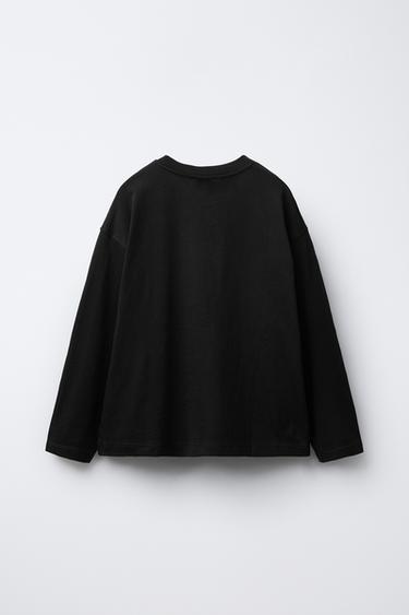 2-PACK OF PLAIN T-SHIRTS - Black by Zara - Image 2