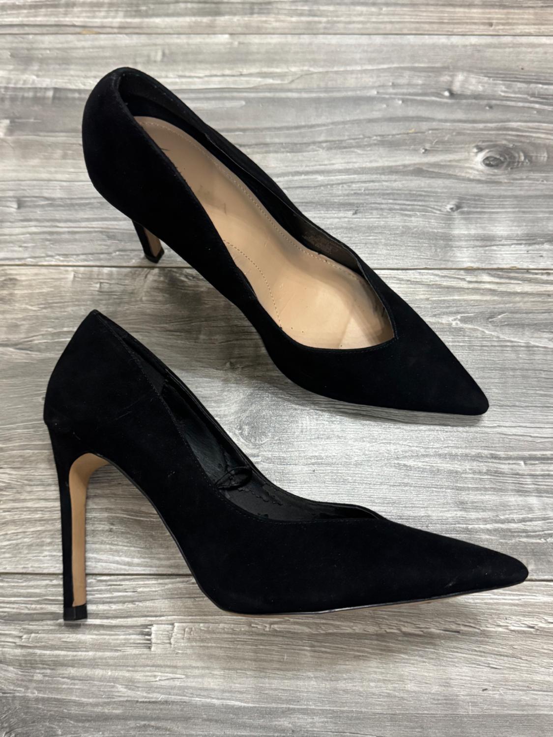 SUEDE HIGH HEELS POINTY TOES - Image 2
