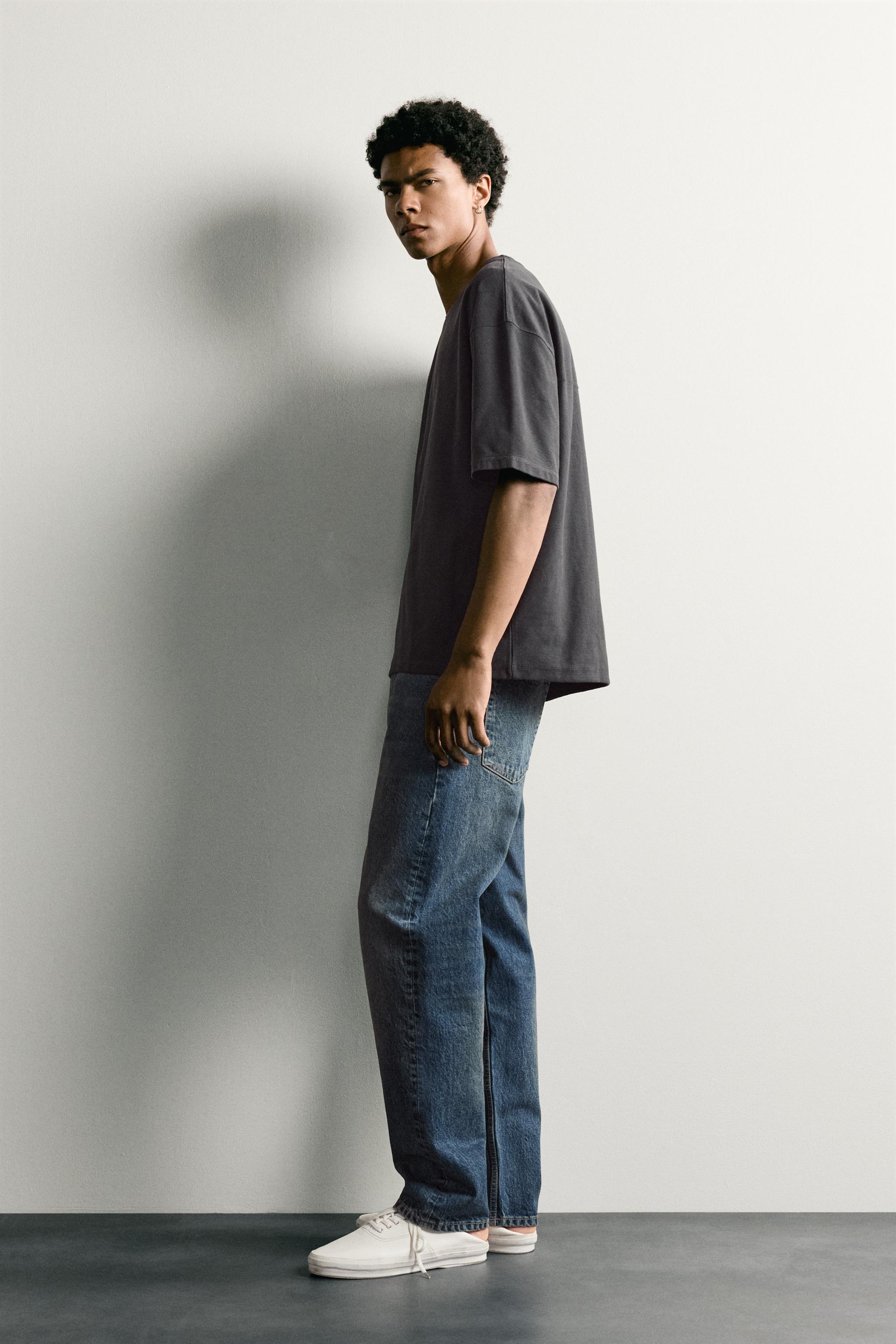 T-SHIRT COUPE DÉCONTRACTÉE À COUTURE