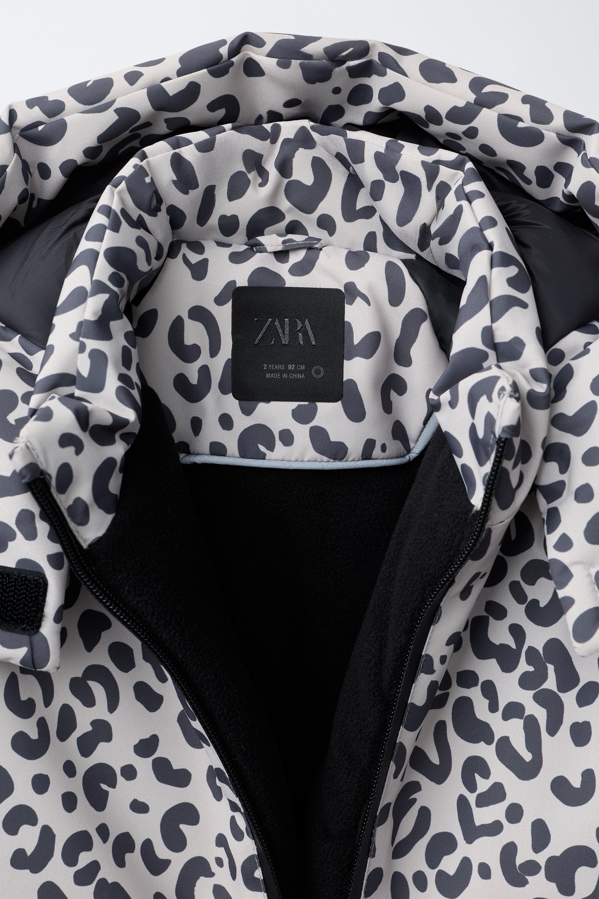 COMBINAISON LONGUE WATER RESISTANT ET WINDPROOF ANIMAL PRINT