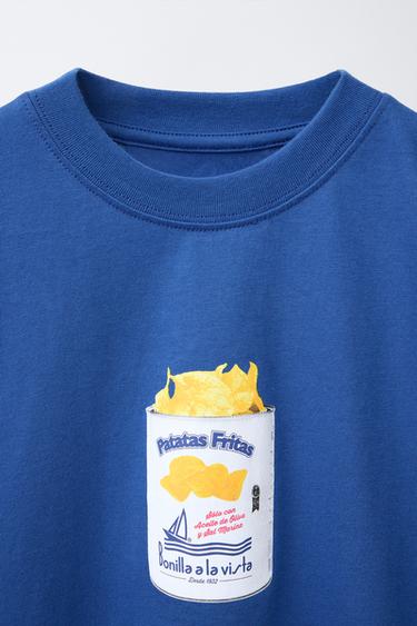 BONILLA A LA VISTA ® X ZARA PRINTED T-SHIRT - Blue by Zara - Image 2