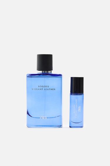 Zara VIBRANT LEATHER BOGOSS EDP 香水 100毫升(3.38液量盎司)+12毫升(0.41液量盎司) - 明淺棕色