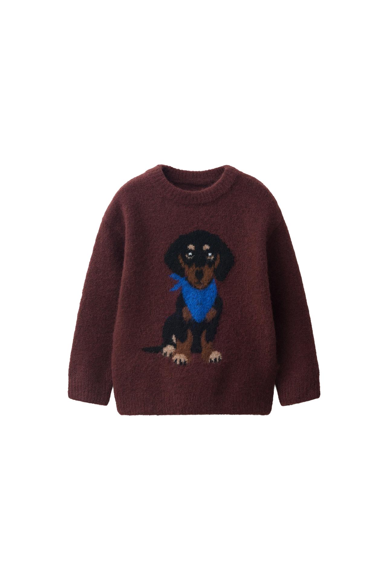 EMBROIDERED DOG JUMPER