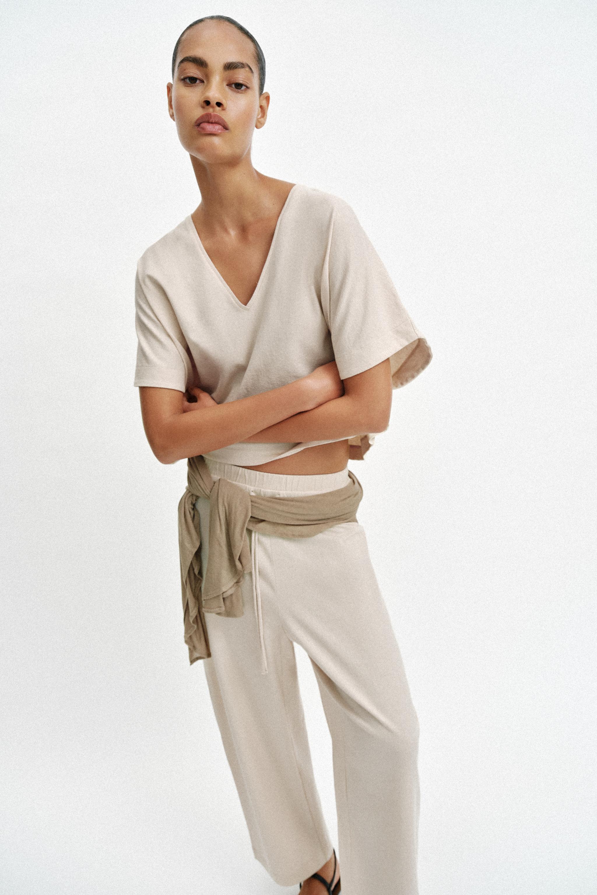RUSTIC DRAWSTRING PANTS