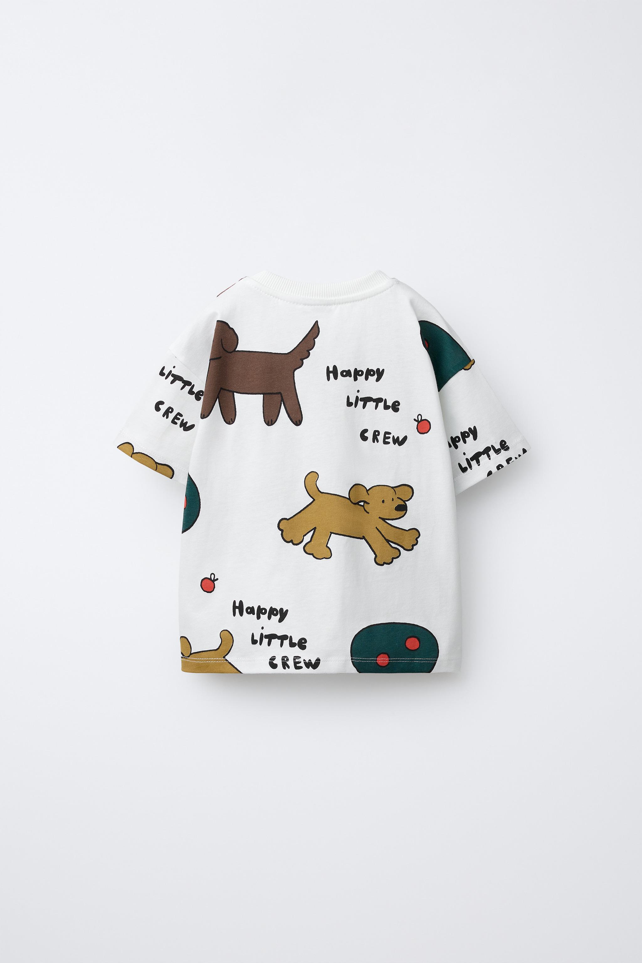 DOG PRINT T-SHIRT