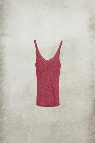 FINE KNIT TOP LUDOVIC DE SAINT SERNIN x ZARA - Red by Zara
