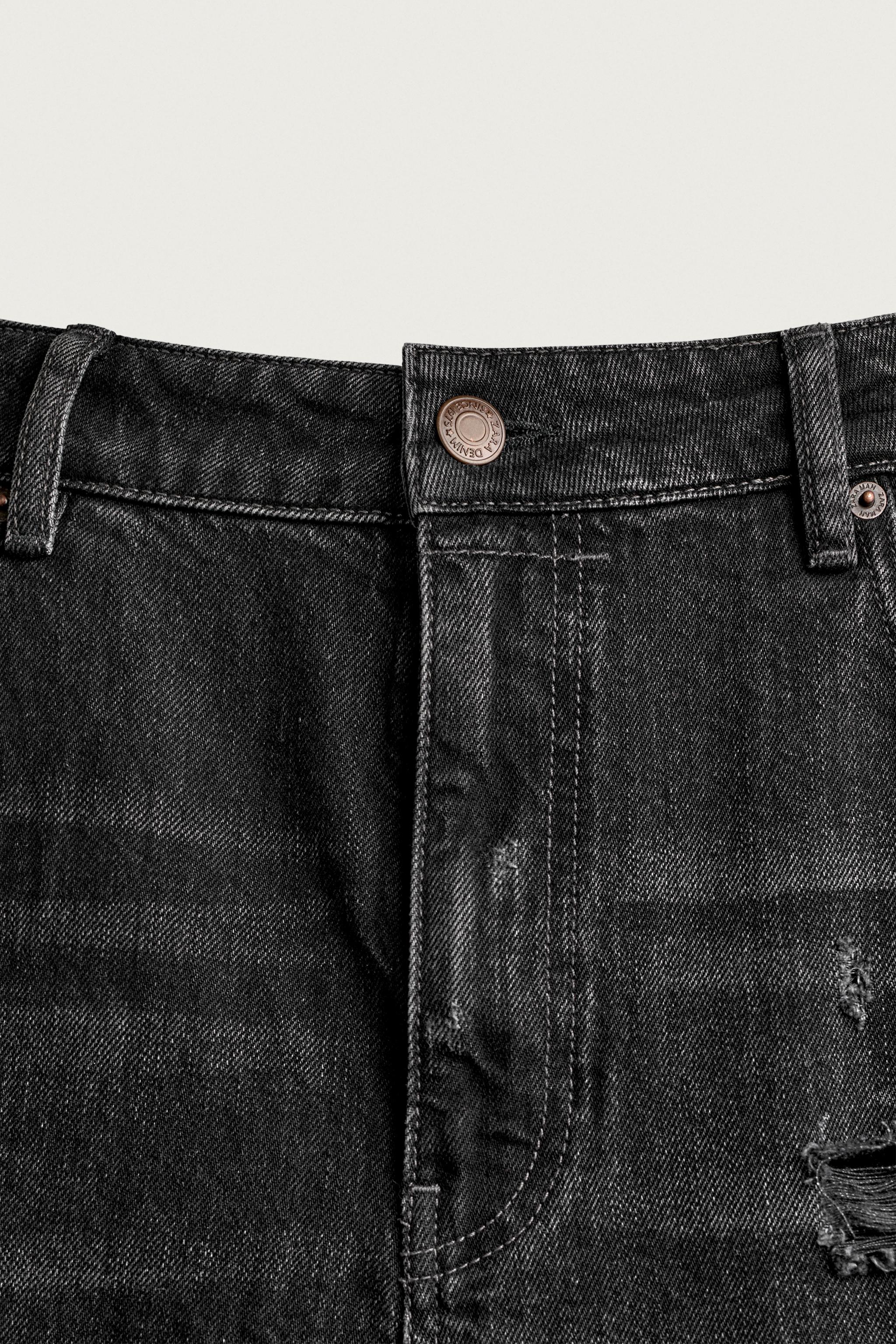 SEAMED FLARE FIT JEANS