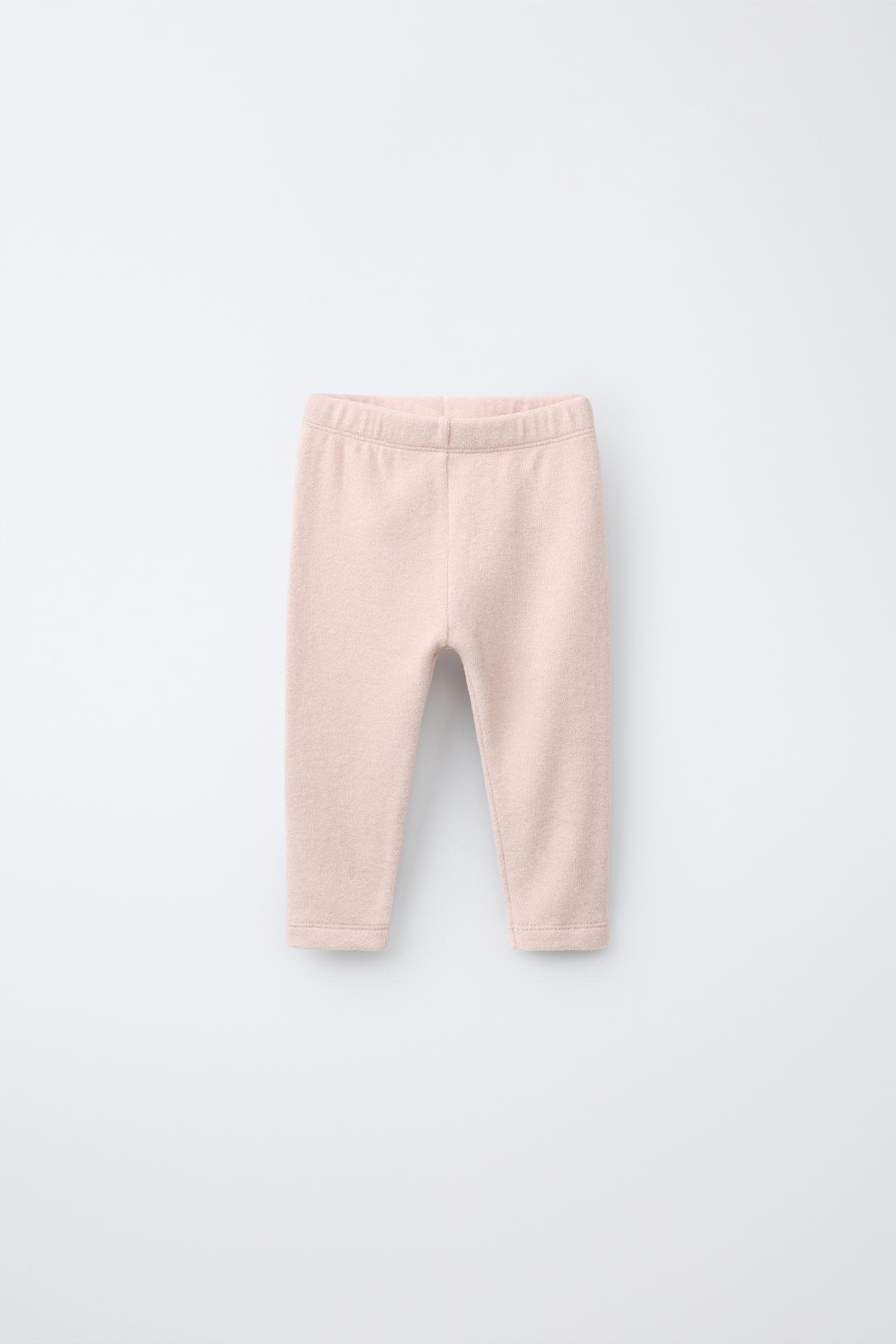 SOFT TOUCH PLAIN LEGGINGS — Pink