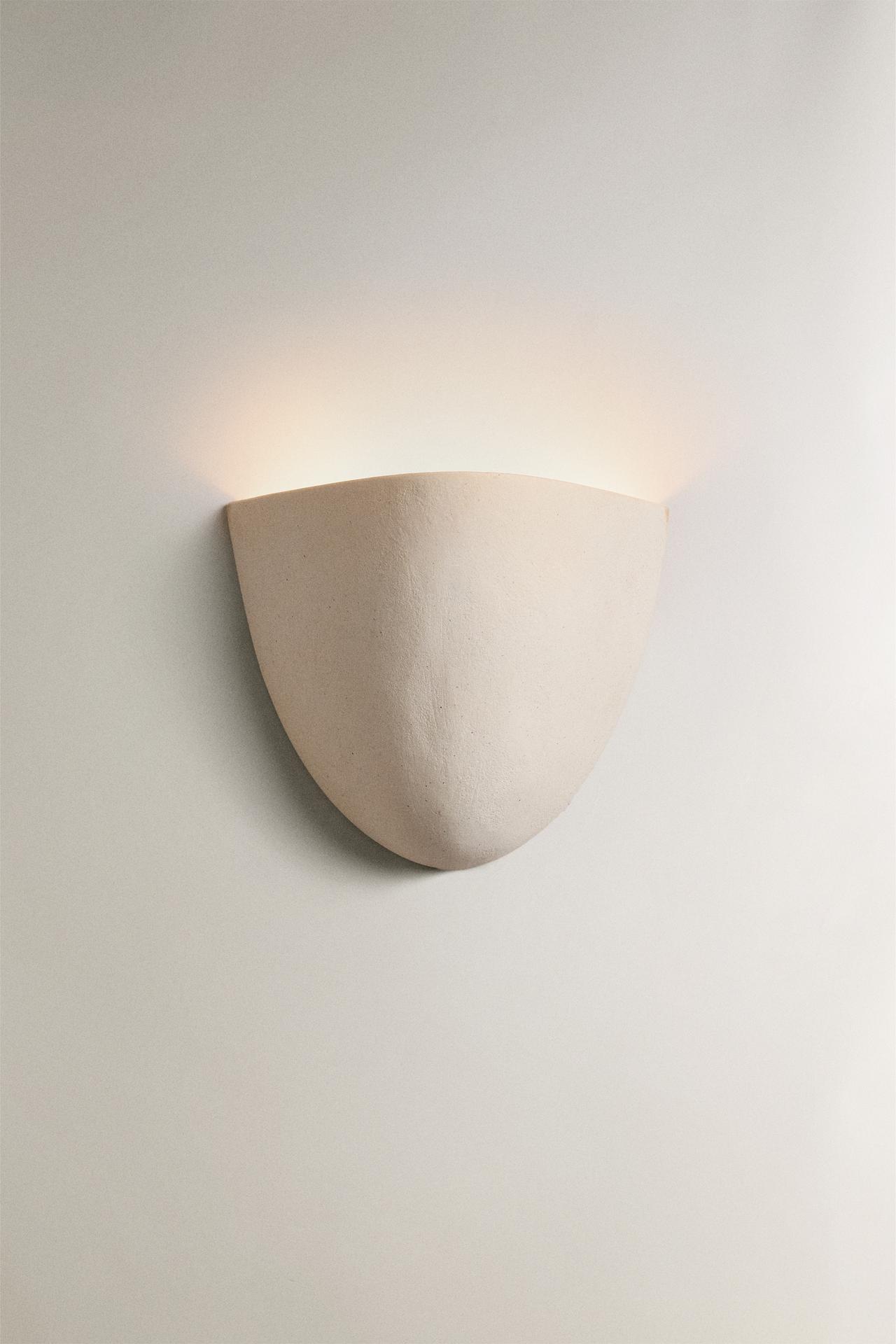 LAMP | CERAMIC WALL LIGHT — White