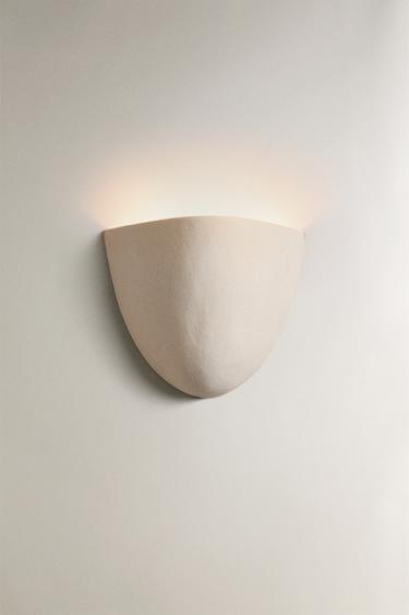 LAMPE-APPLIQUE MURALE CÉRAMIQUE - Blanc de Zara - Image 1