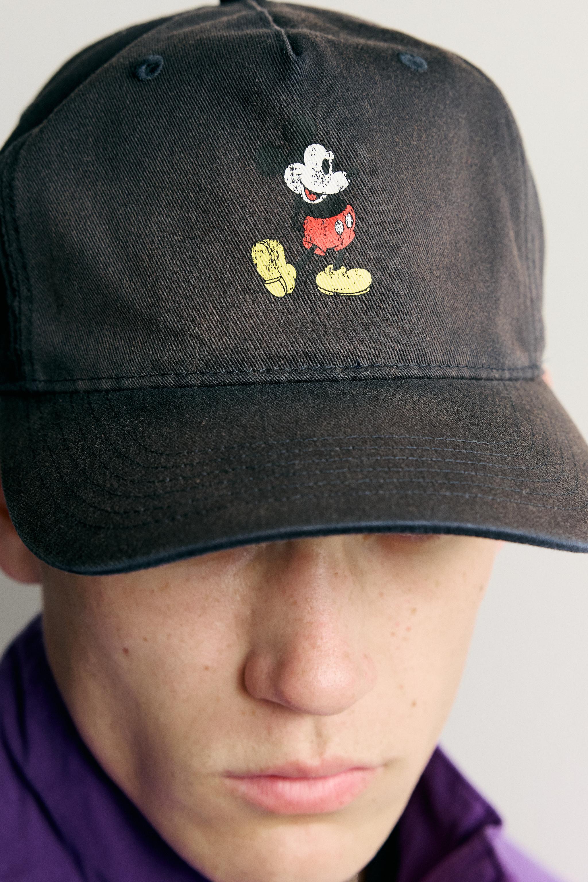 Zara MICKEY © DISNEY VİNTAGE EFEKTLİ ŞAPKA görsel 3