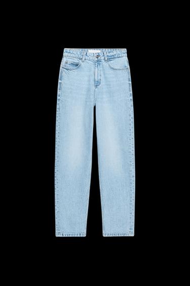 Zara Z.01 HIGH WAIST COMFORT MOM FIT JEANS - Light blue - Image 0