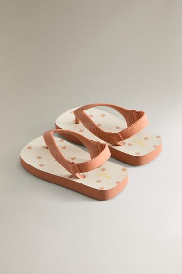 KIDS' TOE DIVIDER SANDALS - Beige by Zara - Image 3