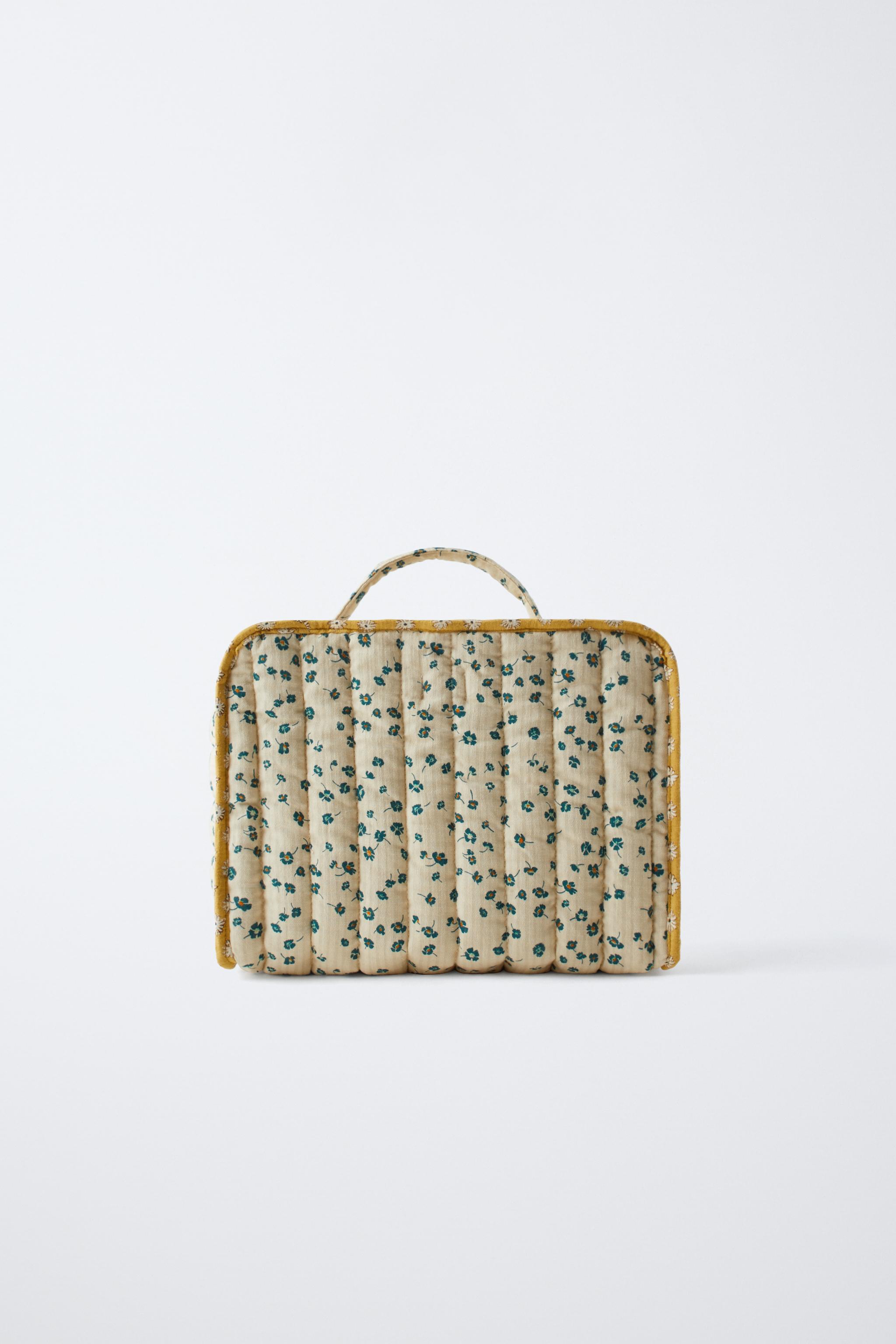 ZARA ザラ　ベルベット風フラワーバケットバッグ バケットバッグ - レディース | ZARA 日本