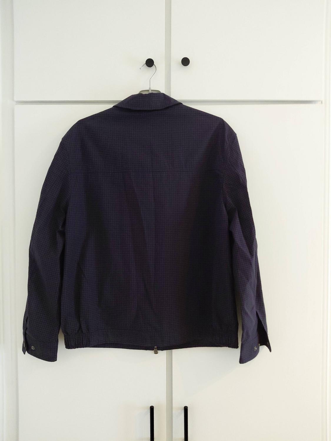 REGULAR FIT CHECK JACKET - Image 4