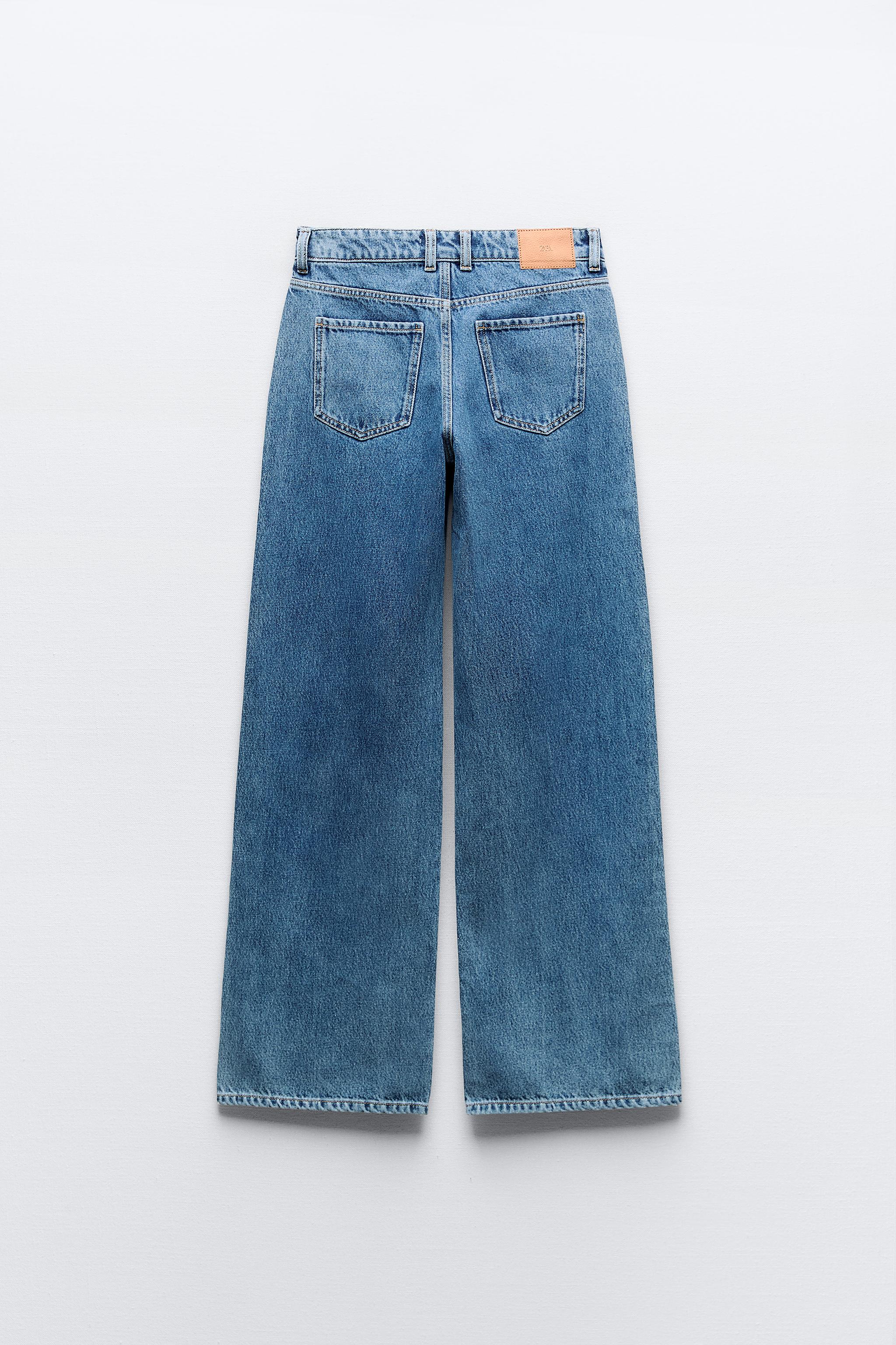 MID-RISE Z1975 STRAIGHT LEG JEANS - Mid-blue | ZARA United States