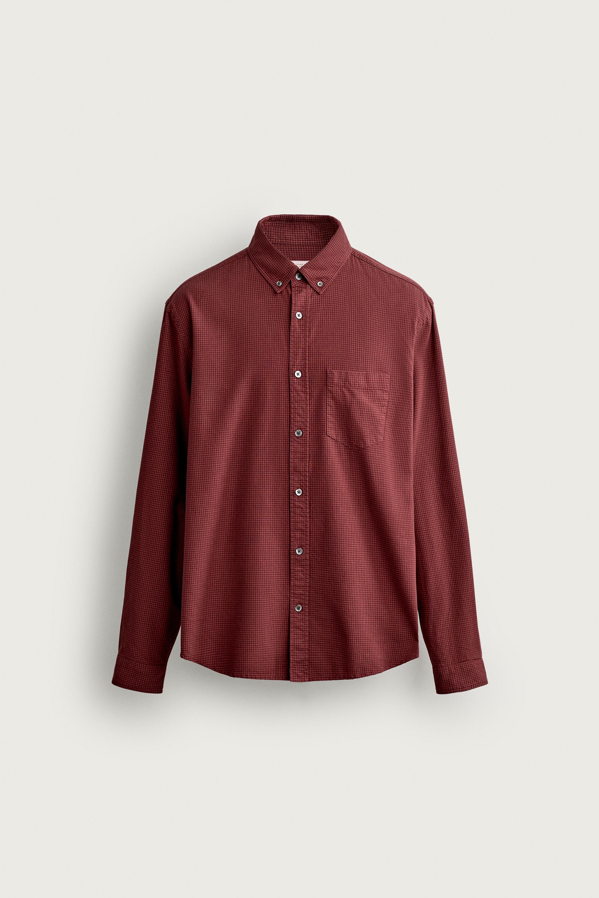 CHEMISE REGULAR FIT CARREAUX