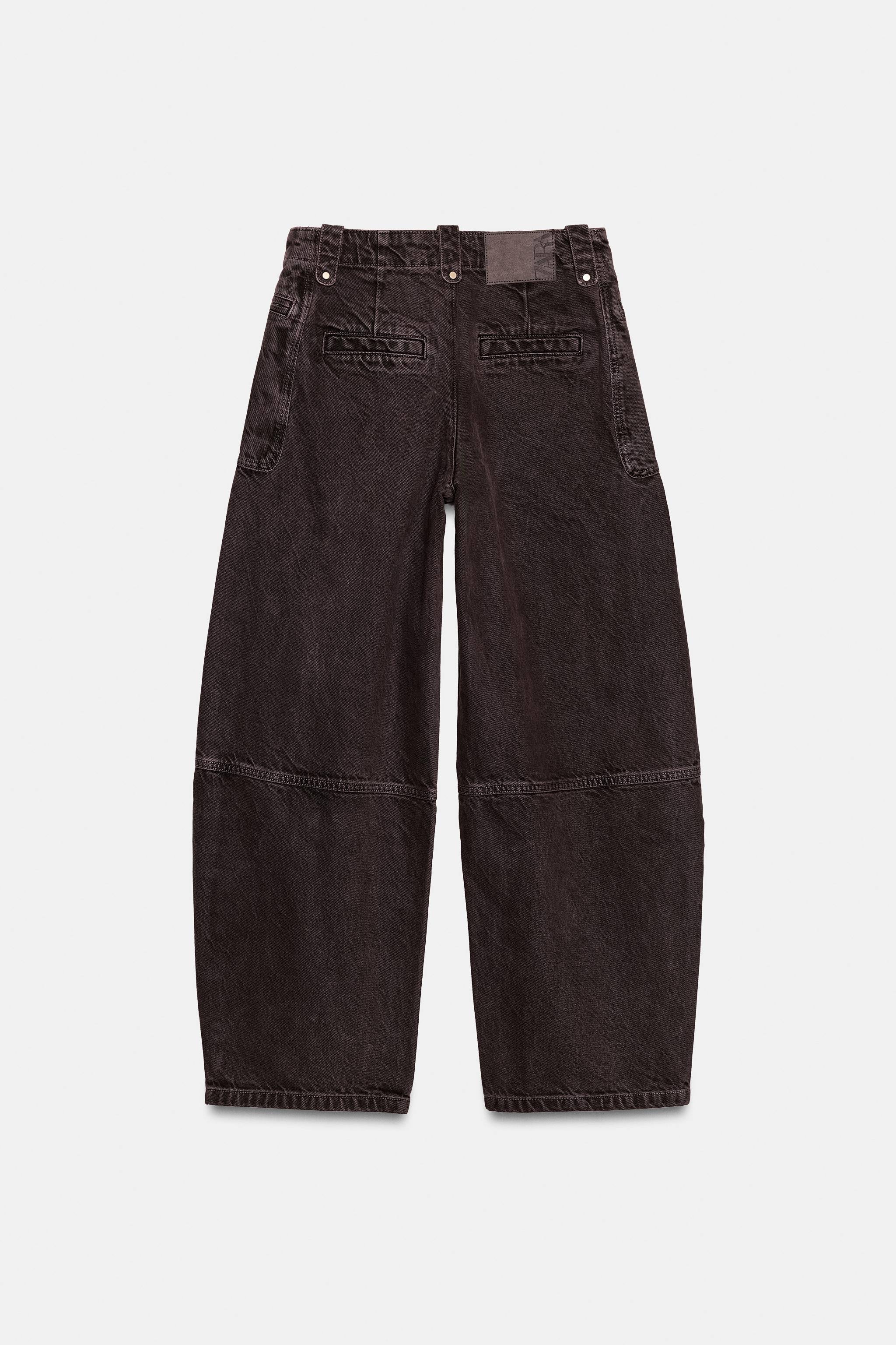 Z1975 MID-RISE BARREL CARGO JEANS