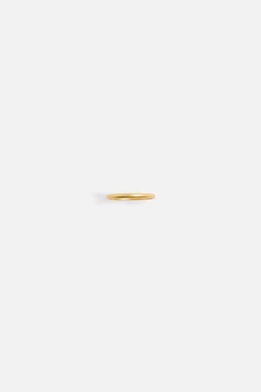 MINIMALIST RING - Gold by Zara