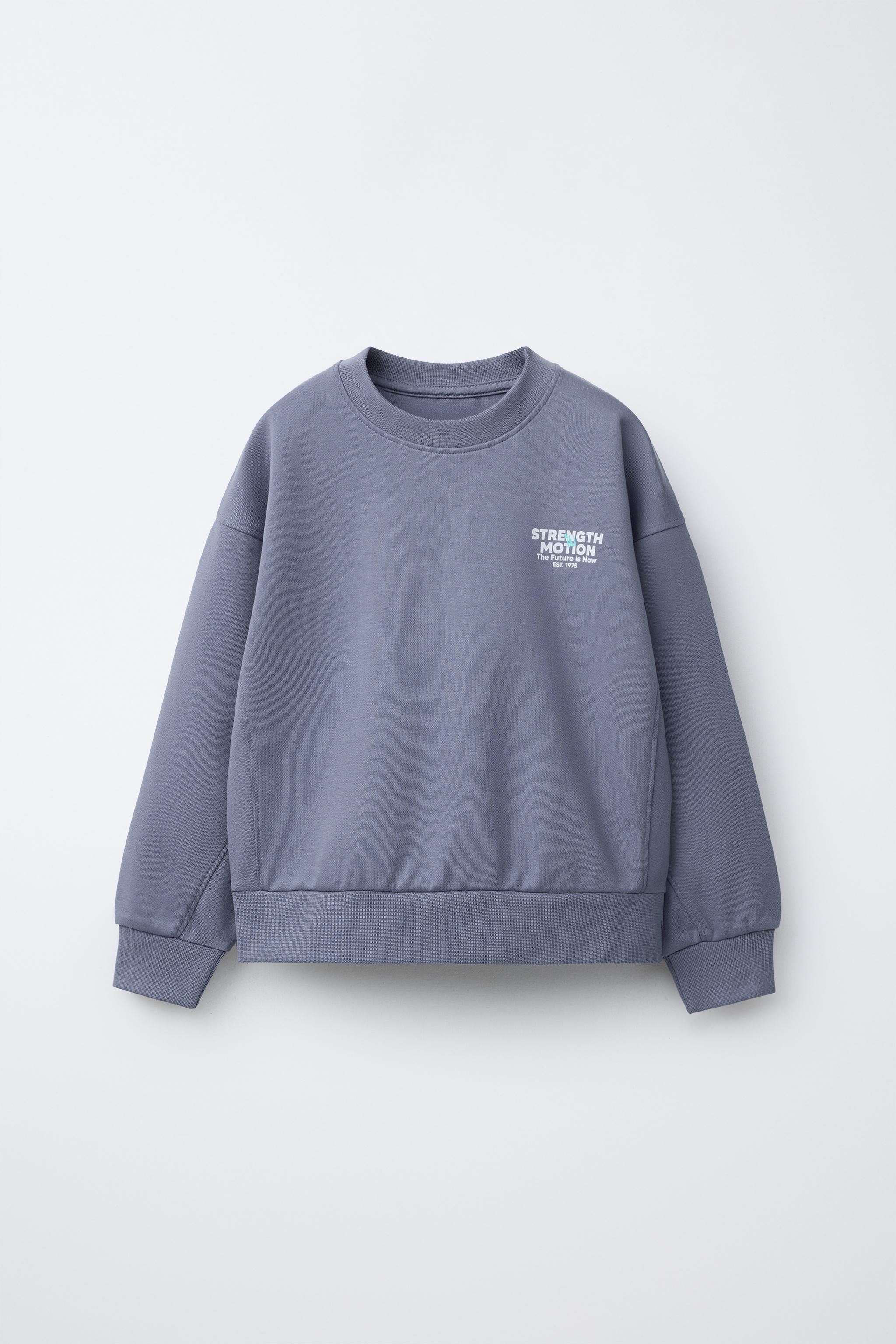 SWEATSHIRT AND JOGGER PANTS SET WITH TEXT