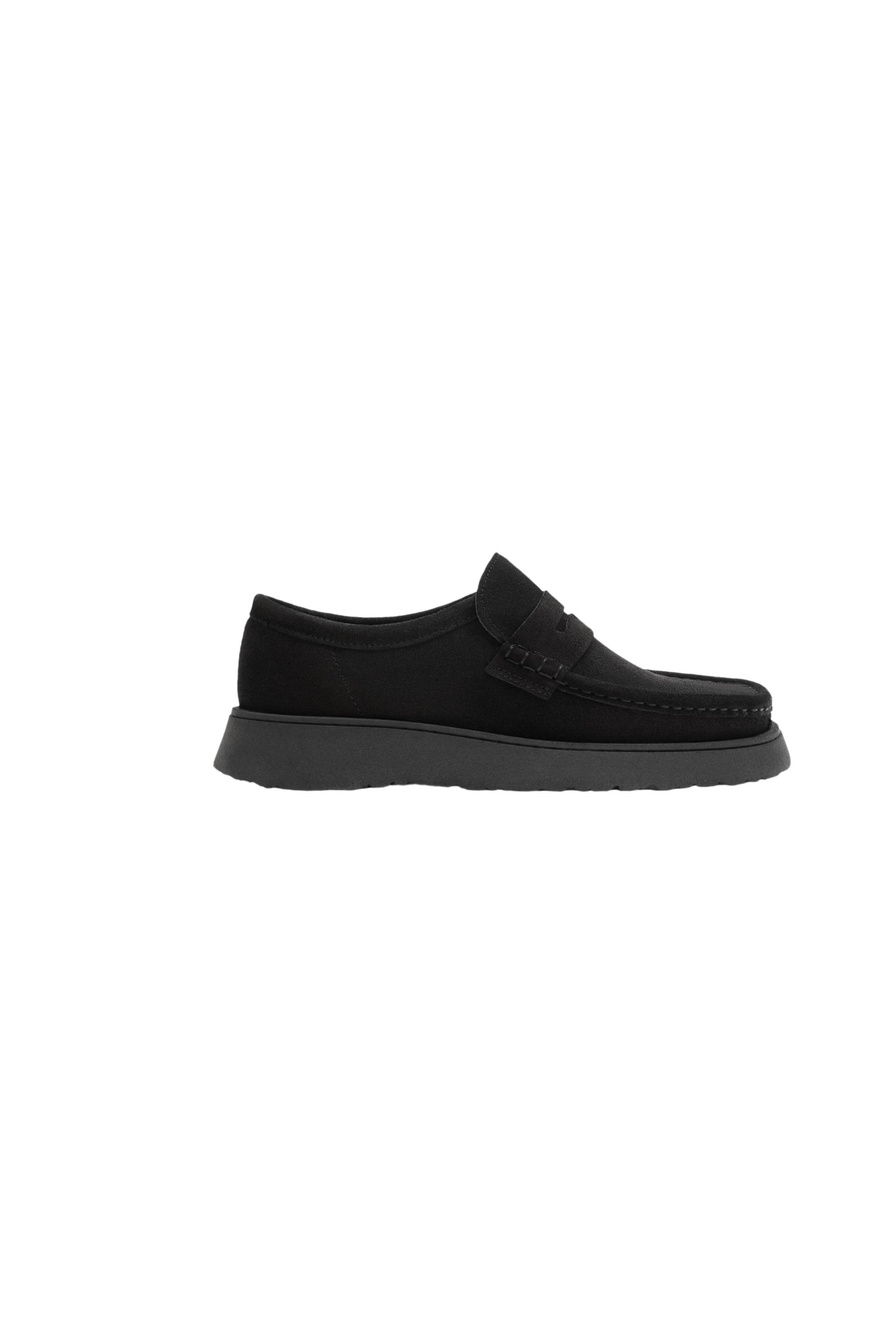 【新品未使用】CLARKS® × ZARA ローファー ブラック 41 CLARKS® x ZARA LEATHER LOAFERS SECOND HAND | Zara Preowned